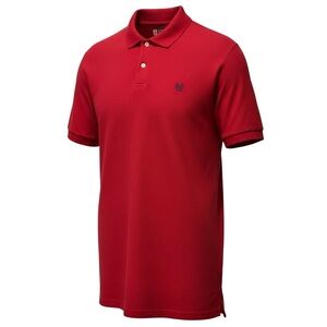 Chaps Men’s Red Polo Shirt XL Classic Fit Cotton Pique